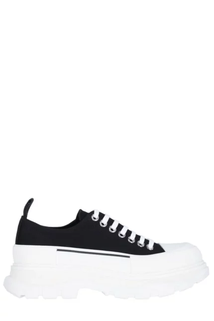 Alexander McQueen Tread Slick Lace-Up Sneakers