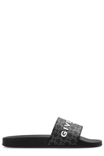 Givenchy Logo Patch Monogrammed Sandals