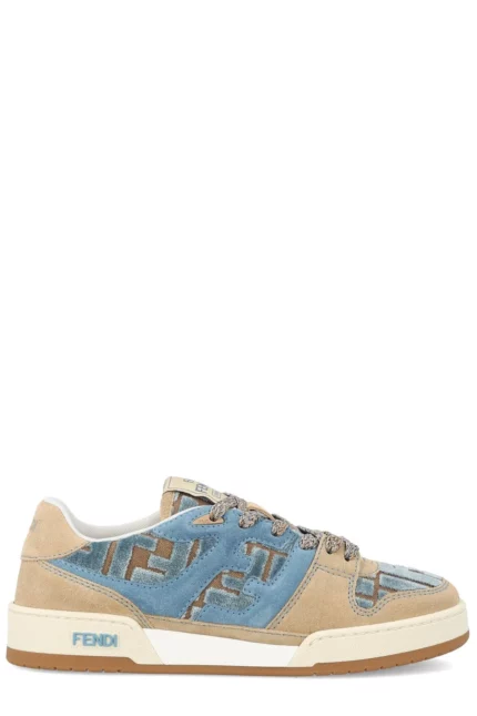 Fendi Match Low-Top Sneakers
