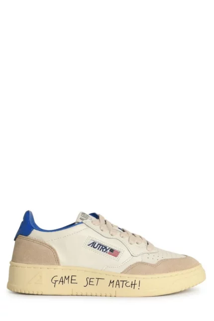 Autry Medalist Bicolor Low-Top Sneakers