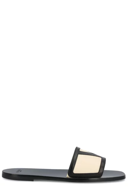 Valentino Viva Superstar Square Open Toe Slides