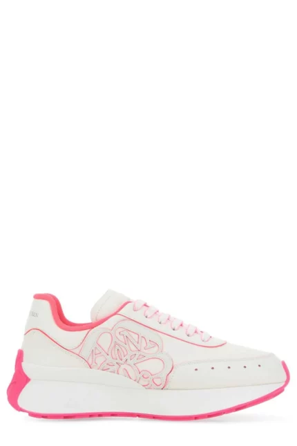 Alexander McQueen Logo Detailed Lace-Up Sneakers