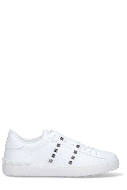 Valentino Garavani Rockstud Untitled Lace-Up Sneakers