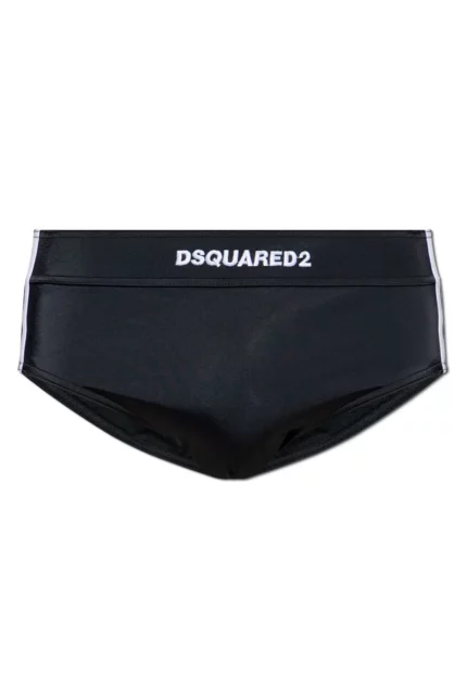 Dsquared2 Logo-Embroidered Swim Briefs