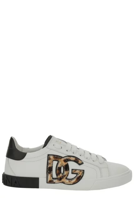 Dolce & Gabbana Logo Patch Sneakers