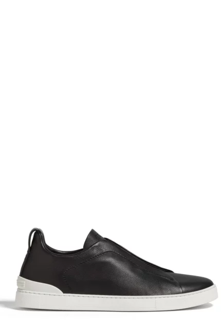 Zegna Triple Stitch Low-Top Sneakers