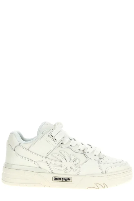 Palm Angels Palm Tree Patch Lace-Up Sneakers