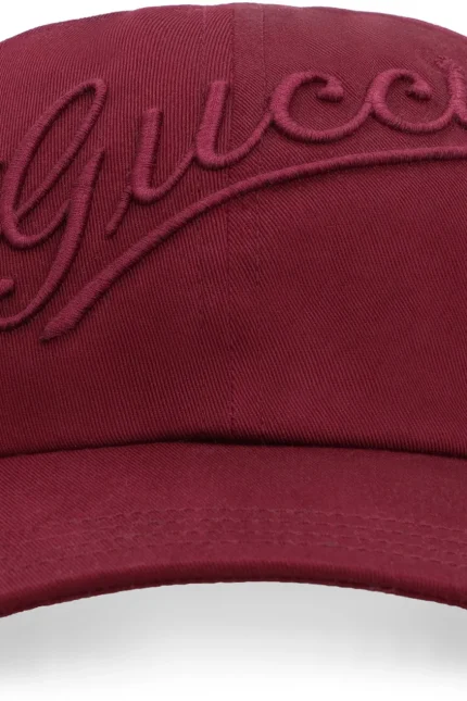 Gucci Logo Embroidered Baseball Hat