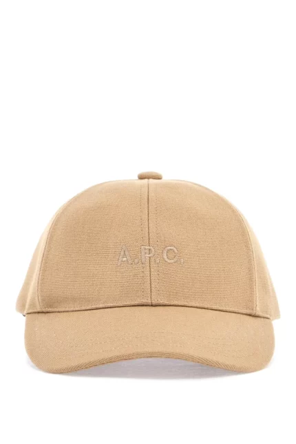 A.P.C. Charlies Logo Embroidered Baseball Cap