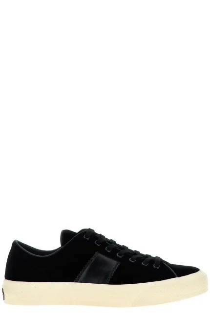 Tom Ford Cambridge Velvet Sneakers