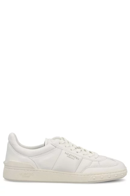 Valentino Garavani Rockstud Lace-Up Sneakers