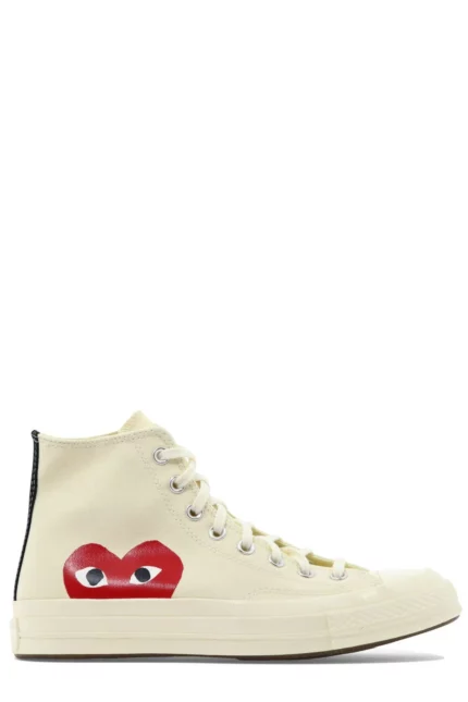 Comme des Garçons Play X Converse Chuck 70 High-Top Sneakers