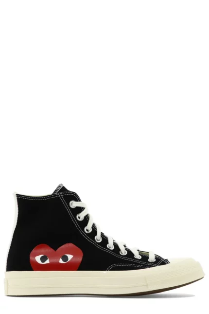 Comme des Garçons Play X Converse Chuck 70 High-Top Sneakers