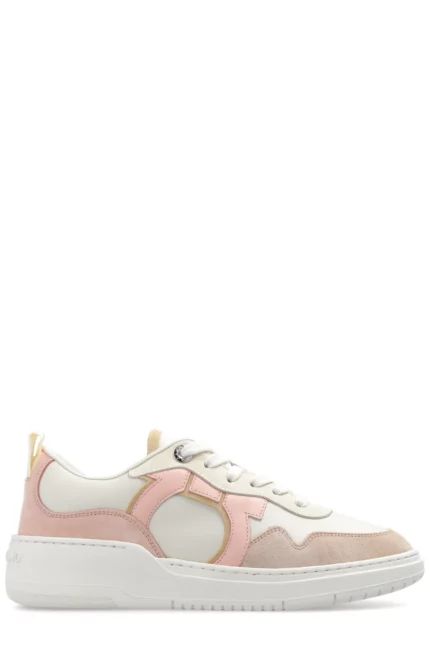 Ferragamo Gancini Low-Top Sneakers