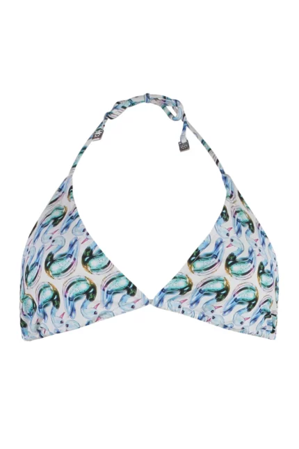 Tory Burch Printed String Bikini Top