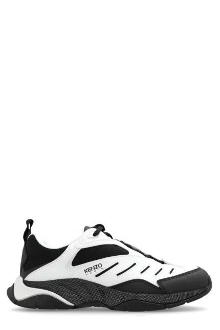 Kenzo Color-Blocked Lace-Up Shoes