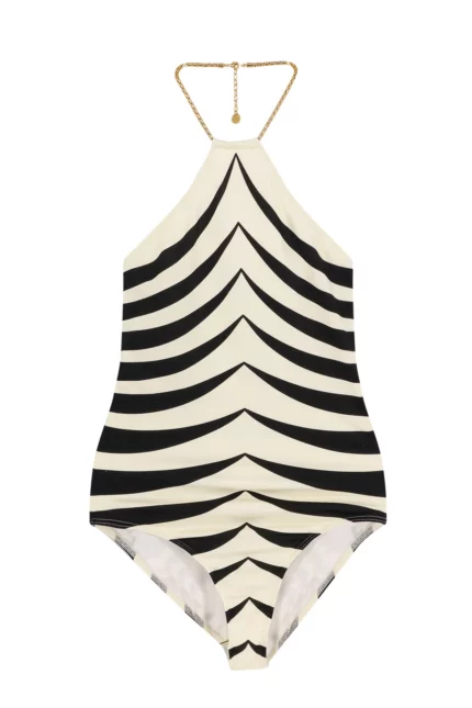 Tom Ford Striped One-Piece Swimsuit