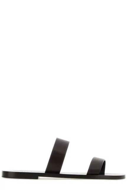 Saint Laurent Pepe Open Toe Slides