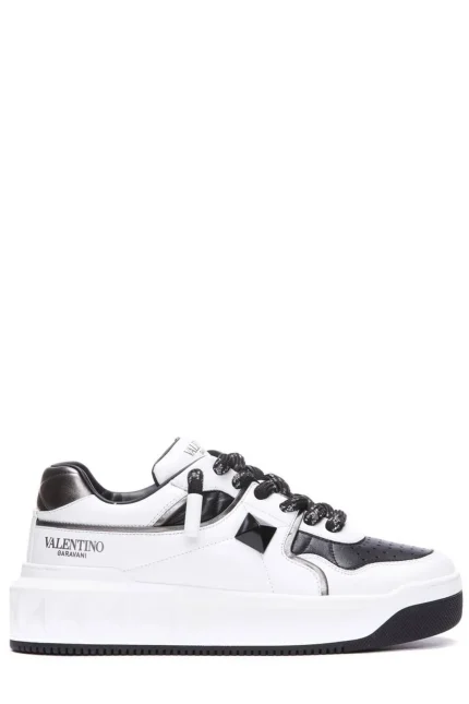 Valentino Garavani One Stud XL Lace-Up Sneakers