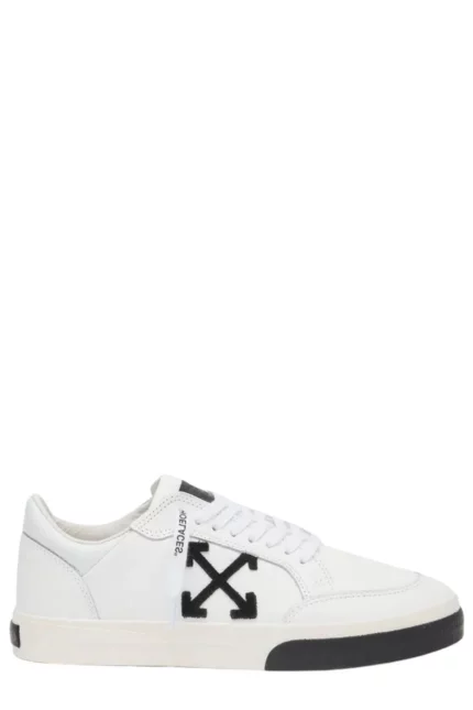 Off-White New Low Vulcanized Lace-Up Sneakers