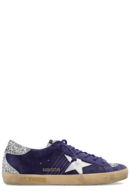 Golden Goose Deluxe Brand Superstar Glittered Low-Top Sneakers
