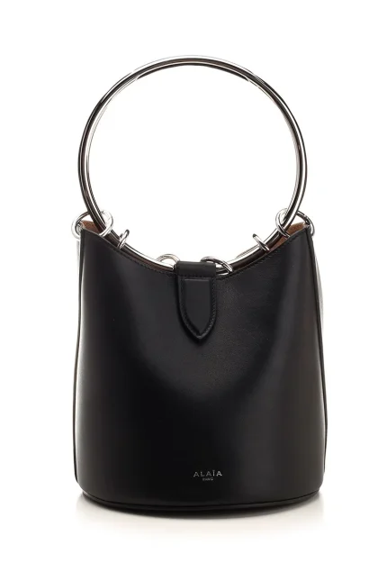 Alaïa Ring Medium Bucket Bag