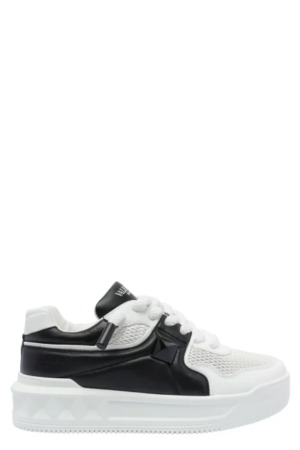Valentino Garavani One Stud XL Lace-Up Sneakers