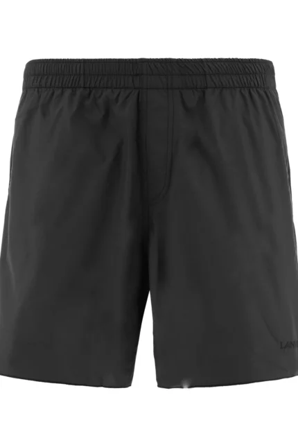 Lanvin Logo Embroidered Swim Shorts