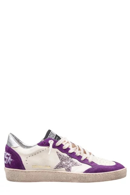 Golden Goose Deluxe Brand Ballstar Glittered Sneakers