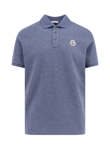 Moncler Logo Patch Short-Sleeved Polo Shirt