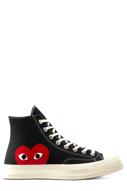 Comme des Garçons Play X Converse Chuck 70 High-Top Sneakers