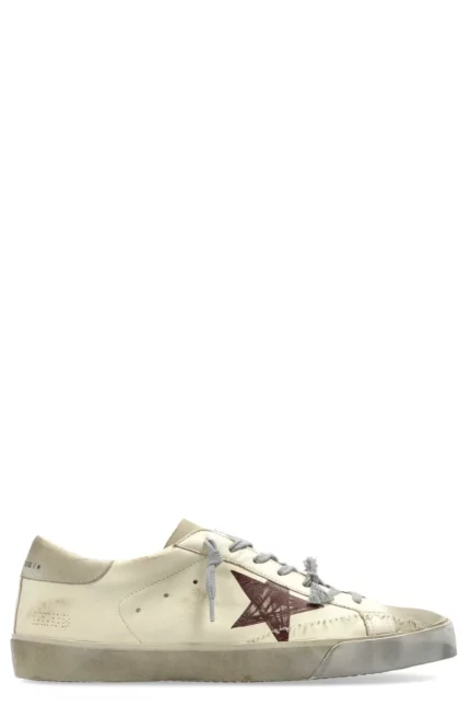Golden Goose Deluxe Brand Super-Star Lace-Up Sneakers