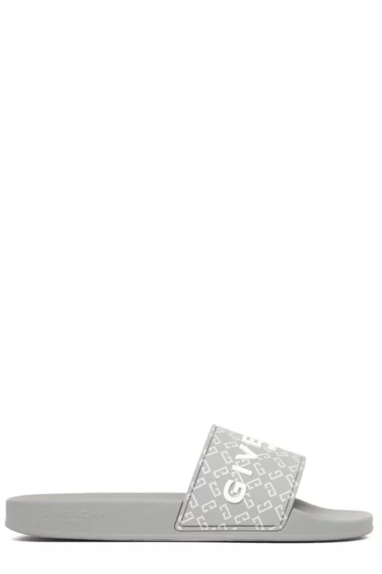 Givenchy Logo Patch Monogrammed Sandals