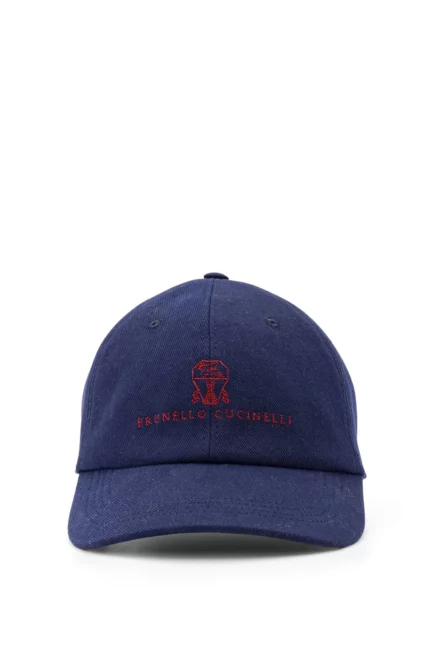 Brunello Cucinelli Logo-Embroidered Baseball Cap