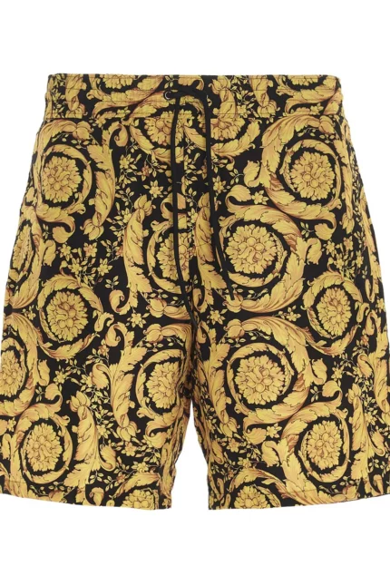 Versace Barocco Printed Swim Shorts
