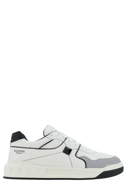 Valentino Garavani One Stud Lace-Up Sneakers