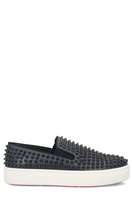 Christian Louboutin Spikeboat Slip-On Sneakers