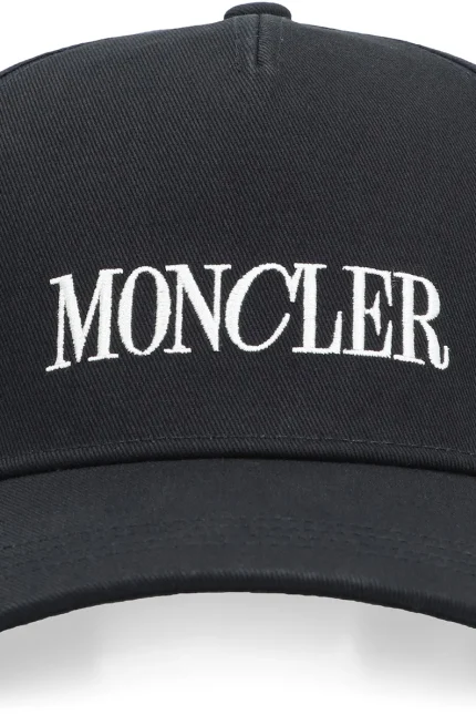Moncler Logo Embroidered Baseball Cap