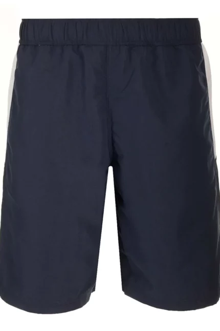 Palm Angels Logo Printed Elastic Waist Swim Shorts