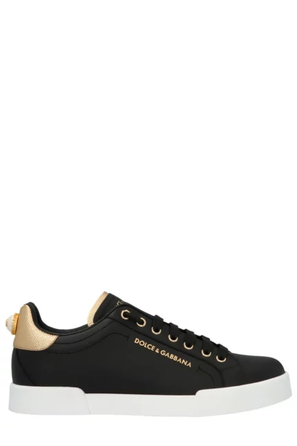 Dolce & Gabbana Portofino Lace-Up Sneakers