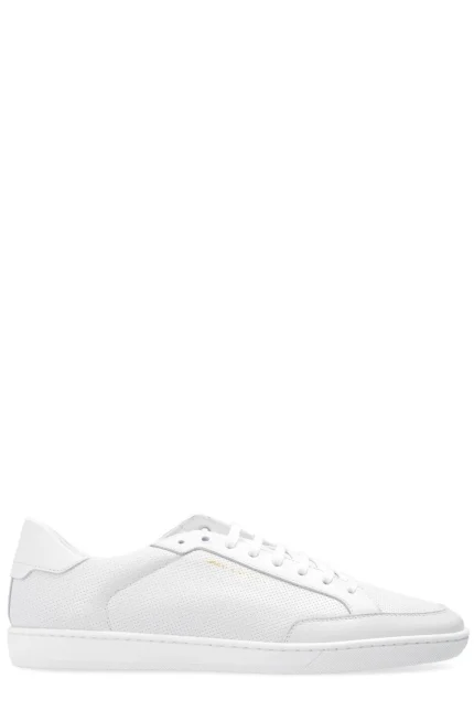 Saint Laurent Court Classic SL/10 Lace-Up Sneakers
