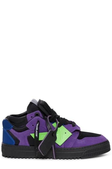 Off-White Floating Arrow Lace-Up Sneakers