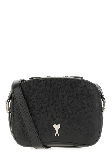 AMI Paris Ami de Coeur Zip-Up Crossbody Bag