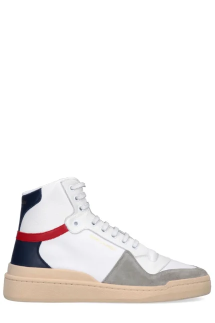 Saint Laurent SL24 Mid-Top Sneakers
