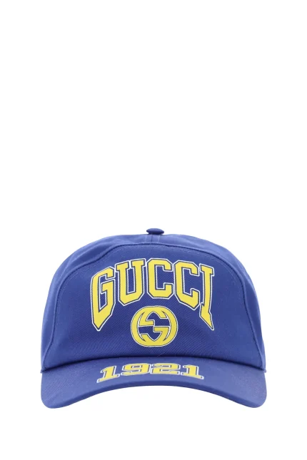 Gucci Logo Patch College Baseball Cap