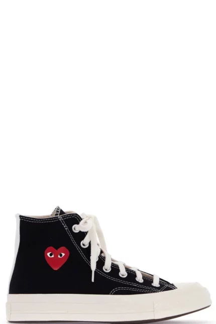 Comme des Garcons Play X Converse Single Heart Chuck 70 Sneakers