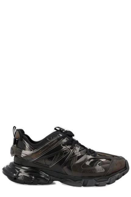 Balenciaga Panelled Lace-Up Sneakers