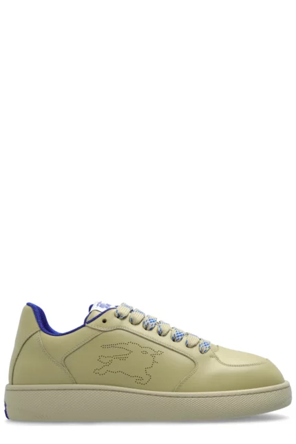 Burberry Stock EKD Perforated Lace-Up Sneakers
