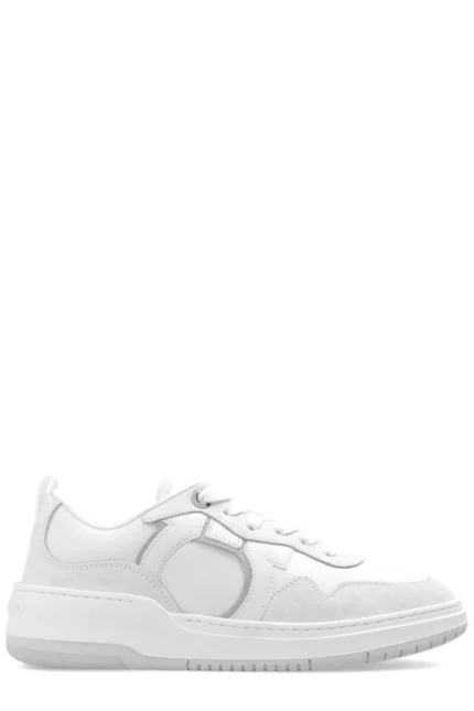Ferragamo Gancini Low-Top Sneakers