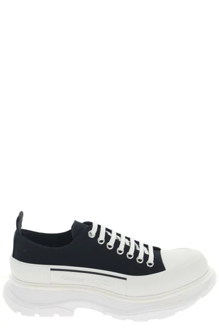 Alexander McQueen Tread Slick Lace-Up Sneakers